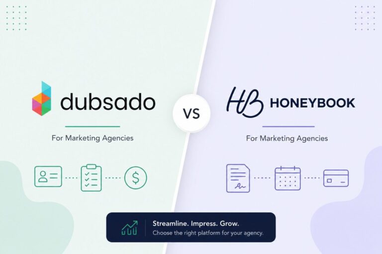 Dubsado vs Honeybook for marketing agencies