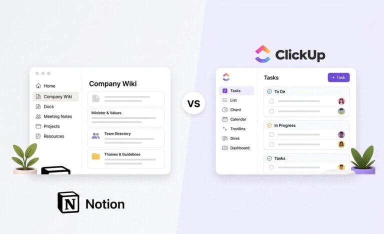 Notion vs ClickUp
