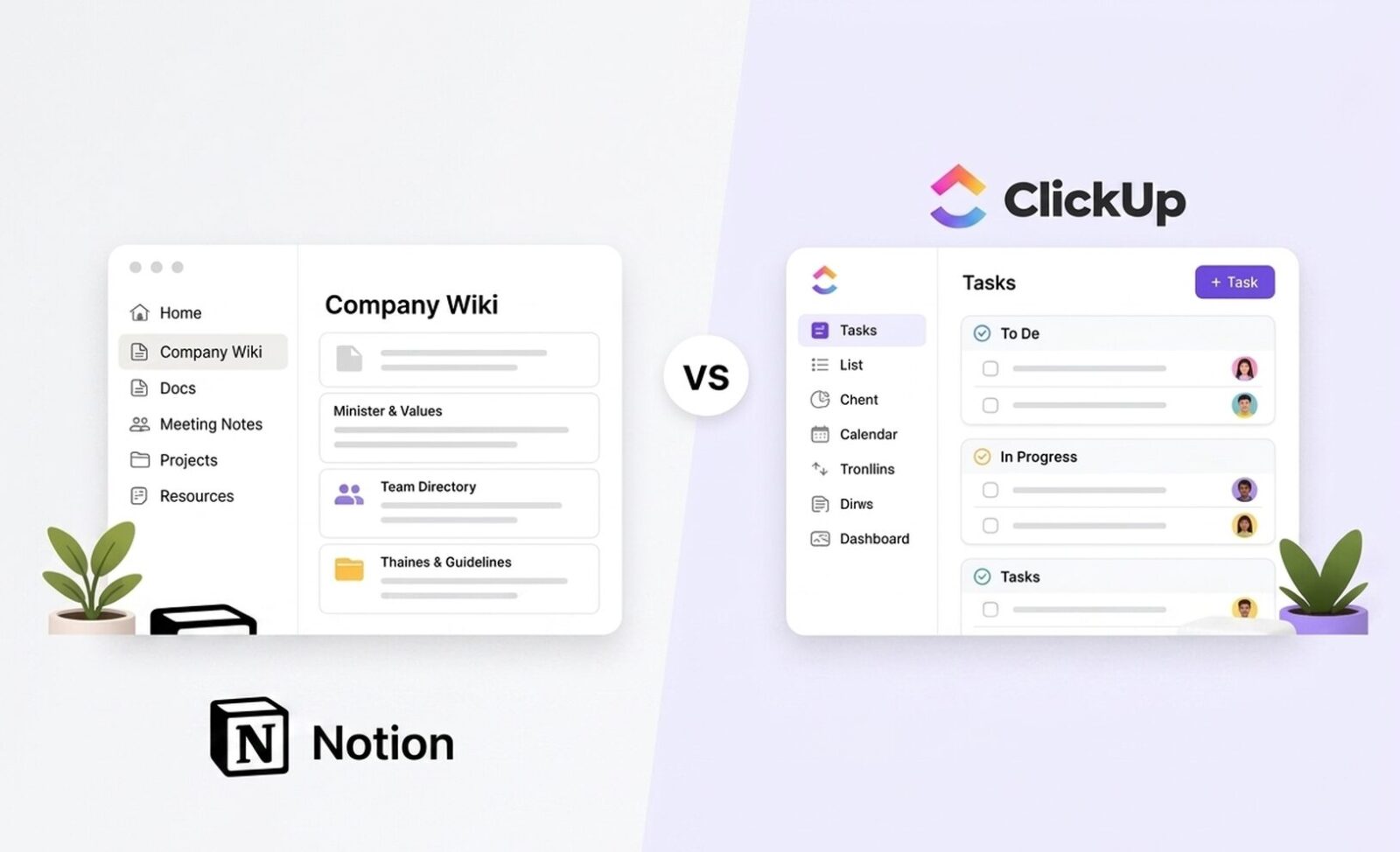 Notion vs ClickUp